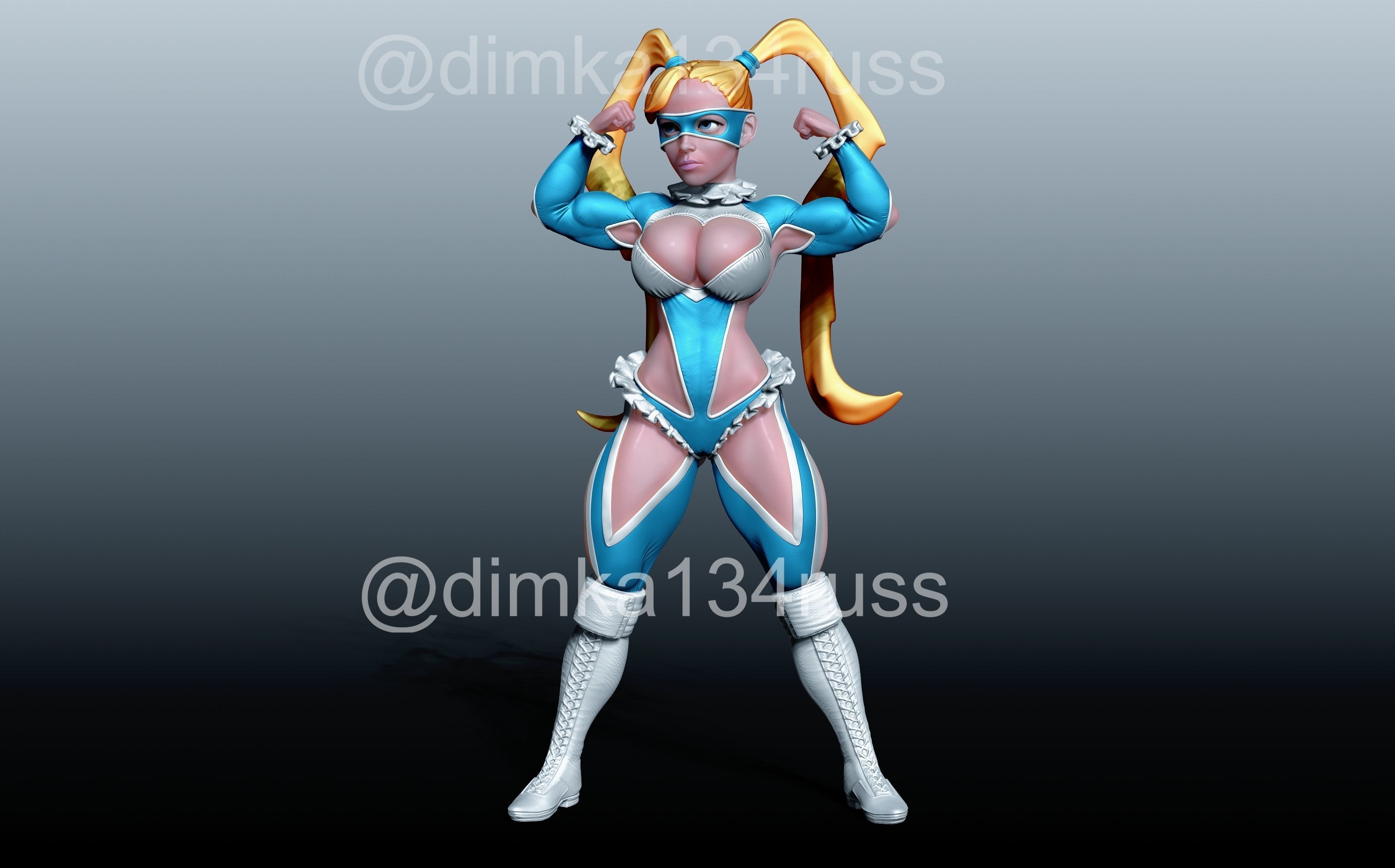street fighter 3D print model_18