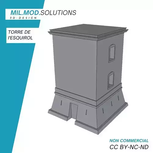 Torre de I Esquirol 3D print model