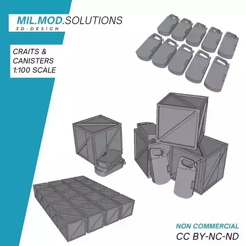 Crates and canisters