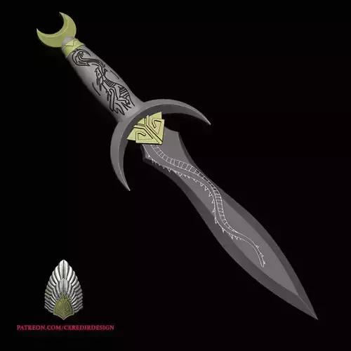 Sera Dagger Shadow and Ember book  3d digital download 3D print model