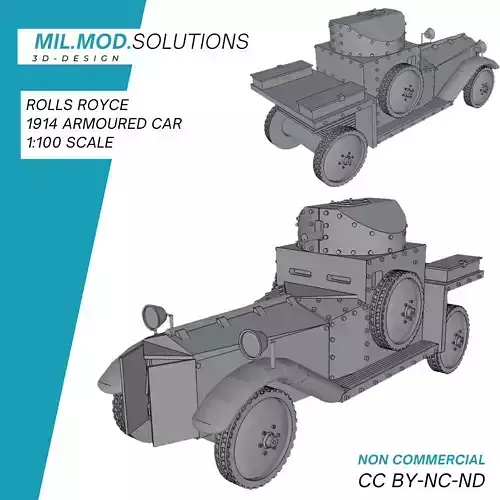 Rolls-Royce 1914 Armoured Car