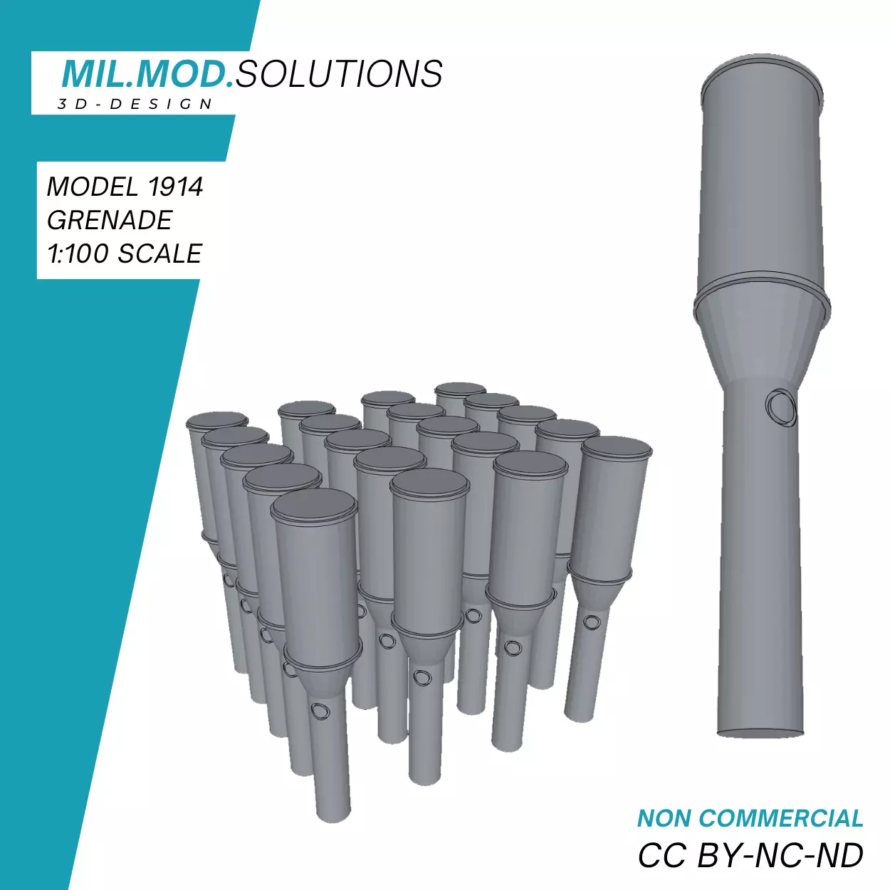 Model 1914 Grenade 3D print model_0