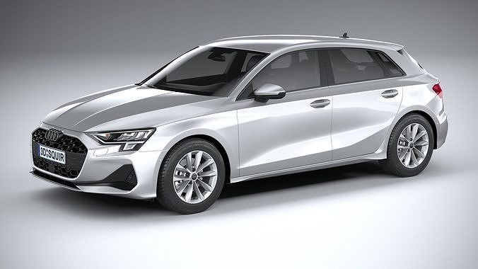 Audi A3 Sportback 2025 3D model