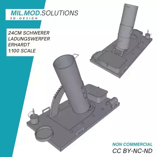 24 cm schwerer Ladungswerfer Ehrhardt