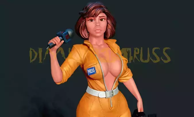 April o Neil 3D print model