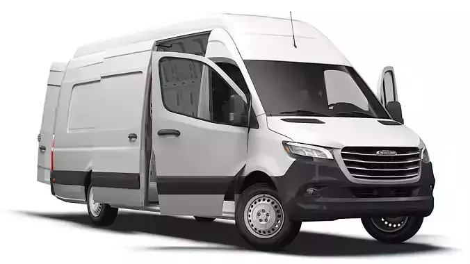 Freightliner Sprinter L4H3 RWD HQ Interior 2024 3D model