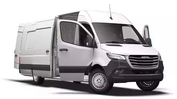 Freightliner Sprinter L4H2 RWD HQ Interior 2024 3D model