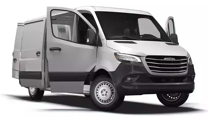Freightliner Sprinter L2H1 RWD HQ Interior 2024 3D model