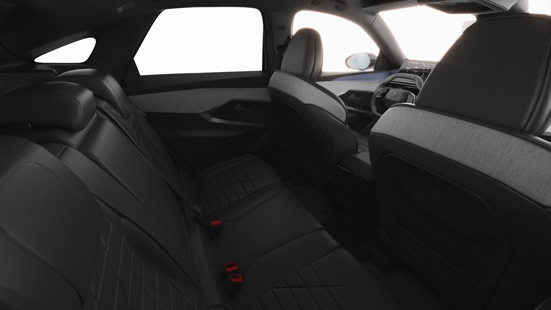 Peugeot 3008 e-3008 2025 with interior 3D model_16