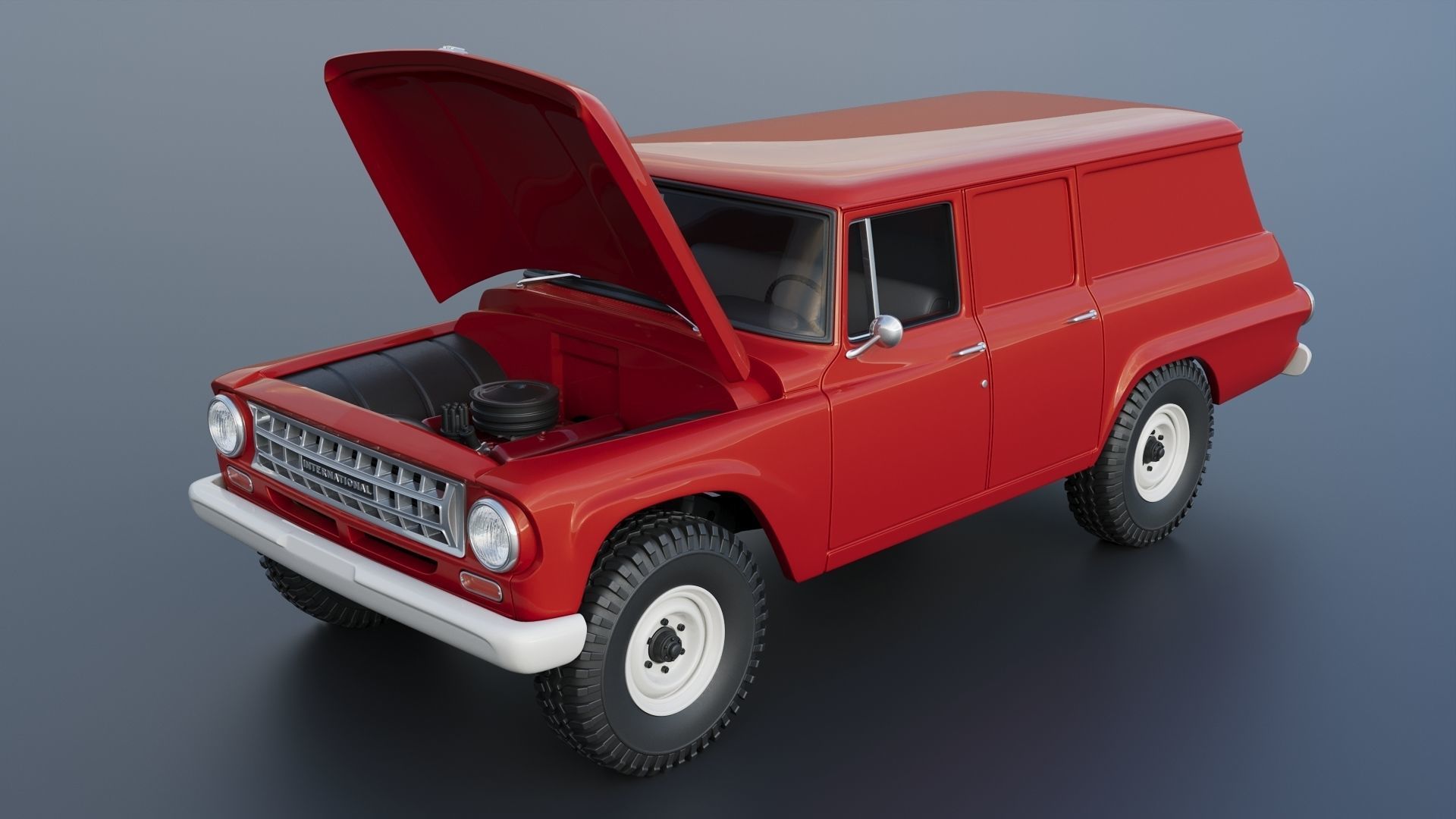 International Travelall  Panel 4x4 1964 3D print model_11