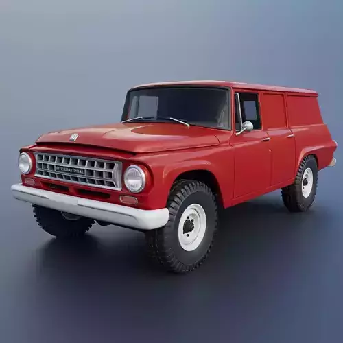 International Travelall  Panel 4x4 1964