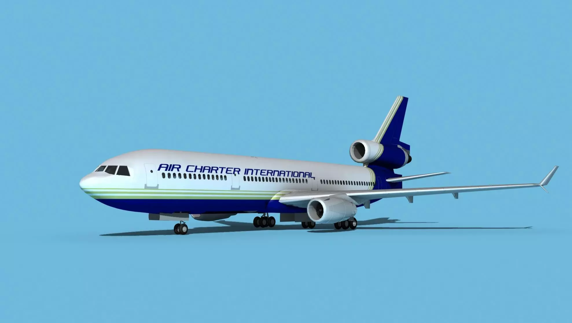 McDonnell Douglas MD-11 Air Charter Intl 3D model