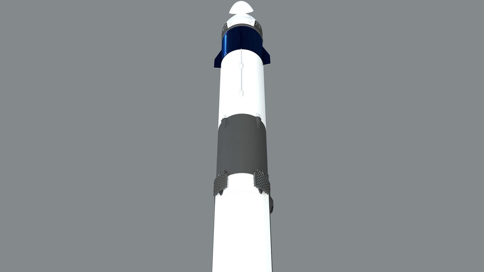 Foguete SpaceX Falcon9 3D model_27