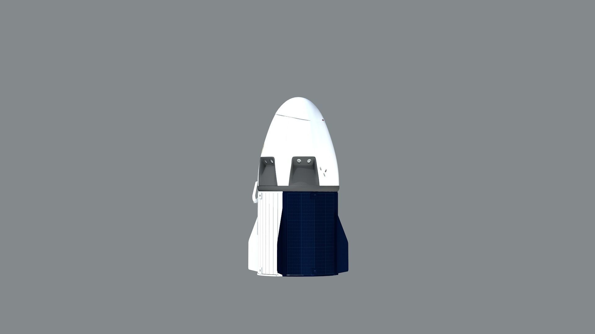 Foguete SpaceX Falcon9 3D model_21