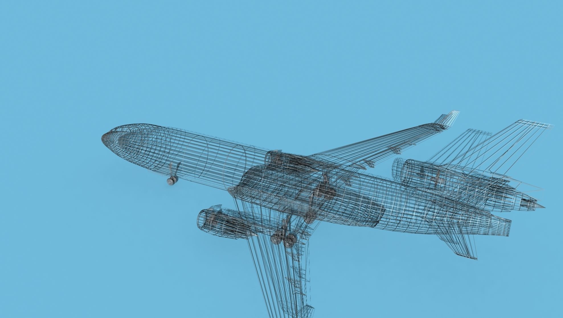 McDonnell Douglas MD-11 Continental 2 3D model_15