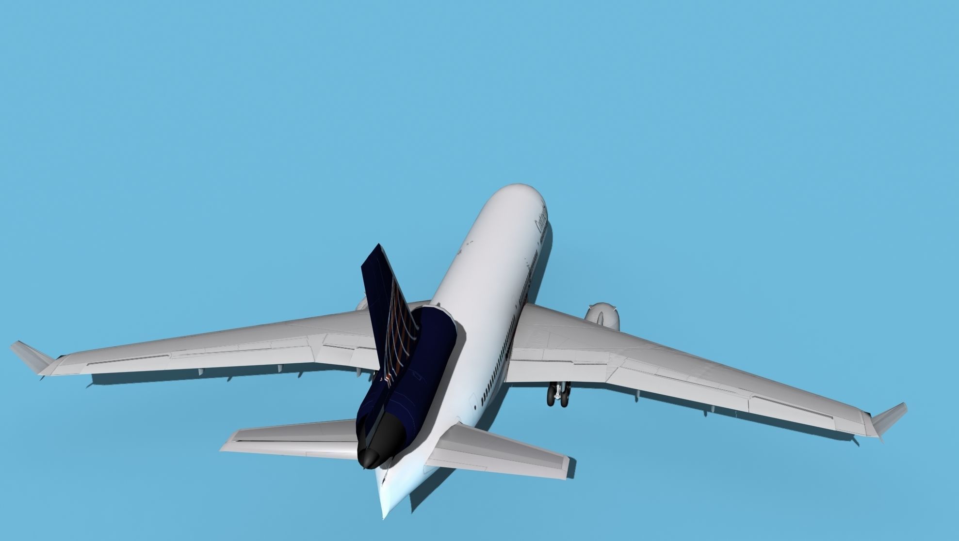 McDonnell Douglas MD-11 Continental 2 3D model_6