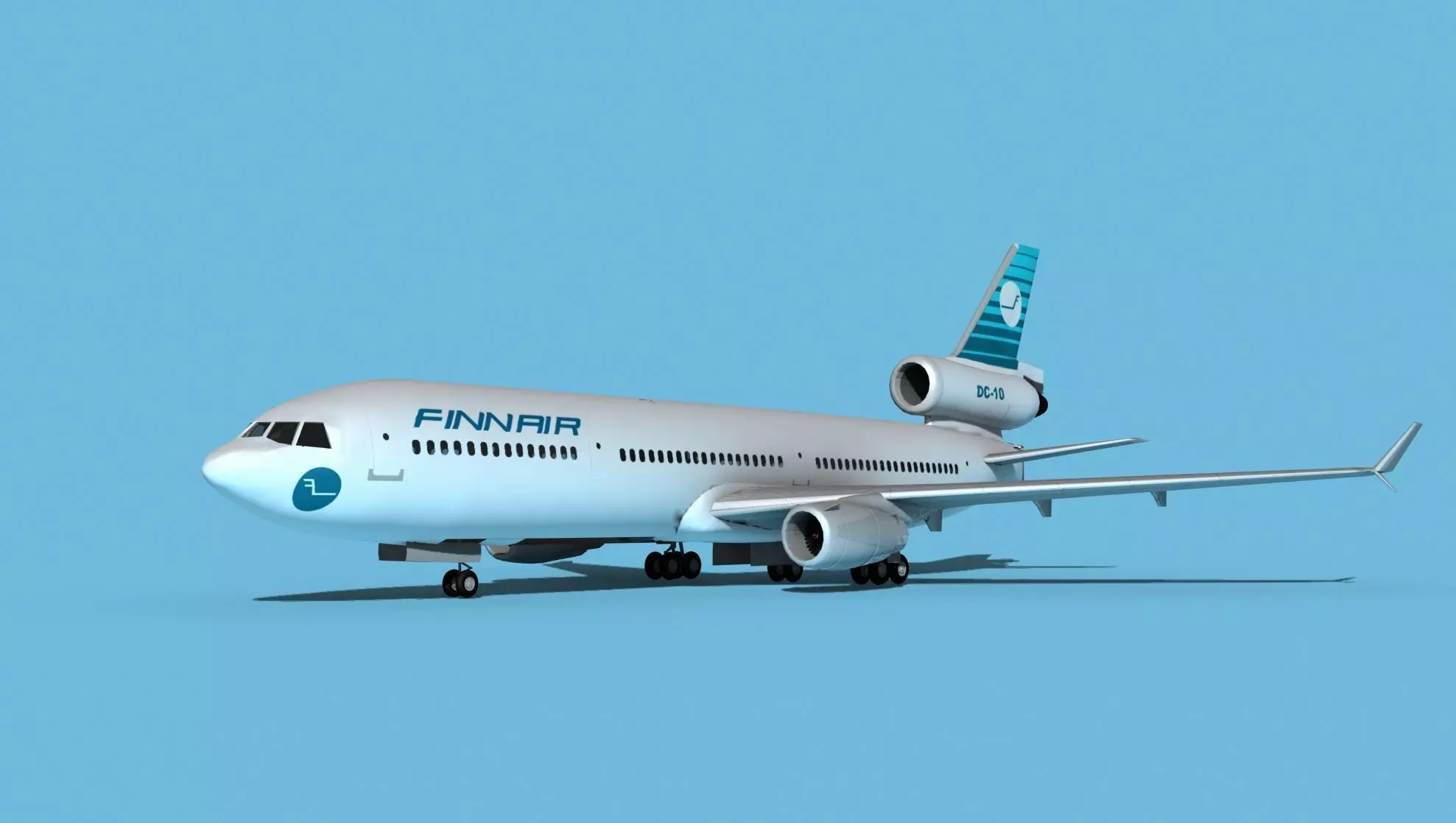 McDonnell Douglas MD-11 Finnair 3D model