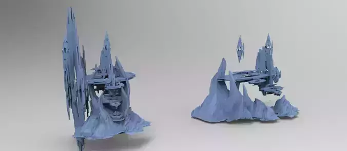 Crystal Light Tower Gateway 2 Models towers