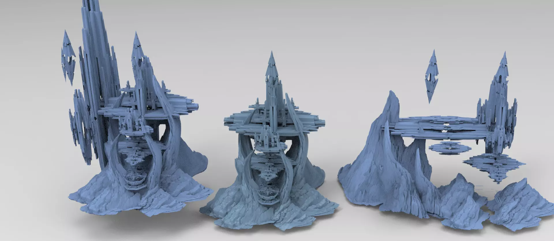 Crystal Light Gateway 3 models  3D model_0