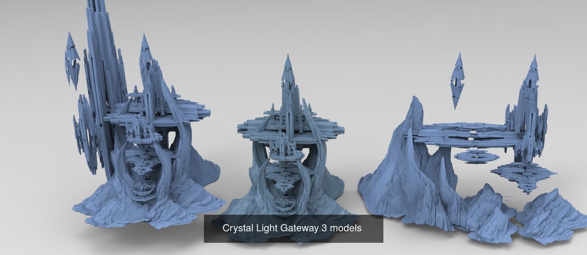 Sci fi Solar Flower collection _52