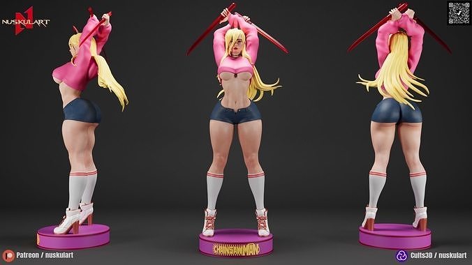 Power - Chainsaw Man - Collectible Rare Model 3D print model
