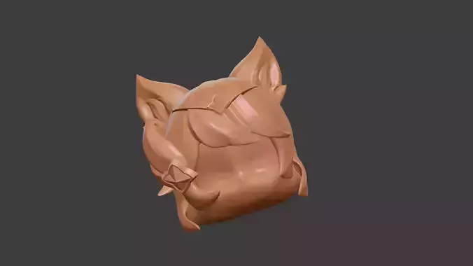 Ahri league of legends keycap