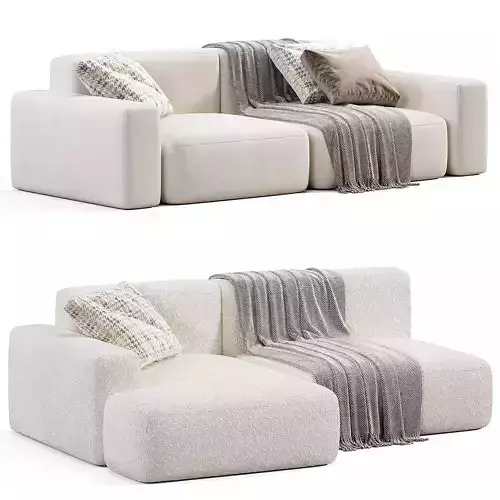 Kermit Sofa By Lavsit Low-poly 3D model