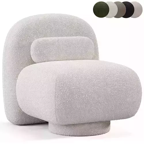 Armchair Koto Cozy Ivory