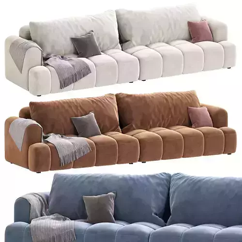 Fabric sofa