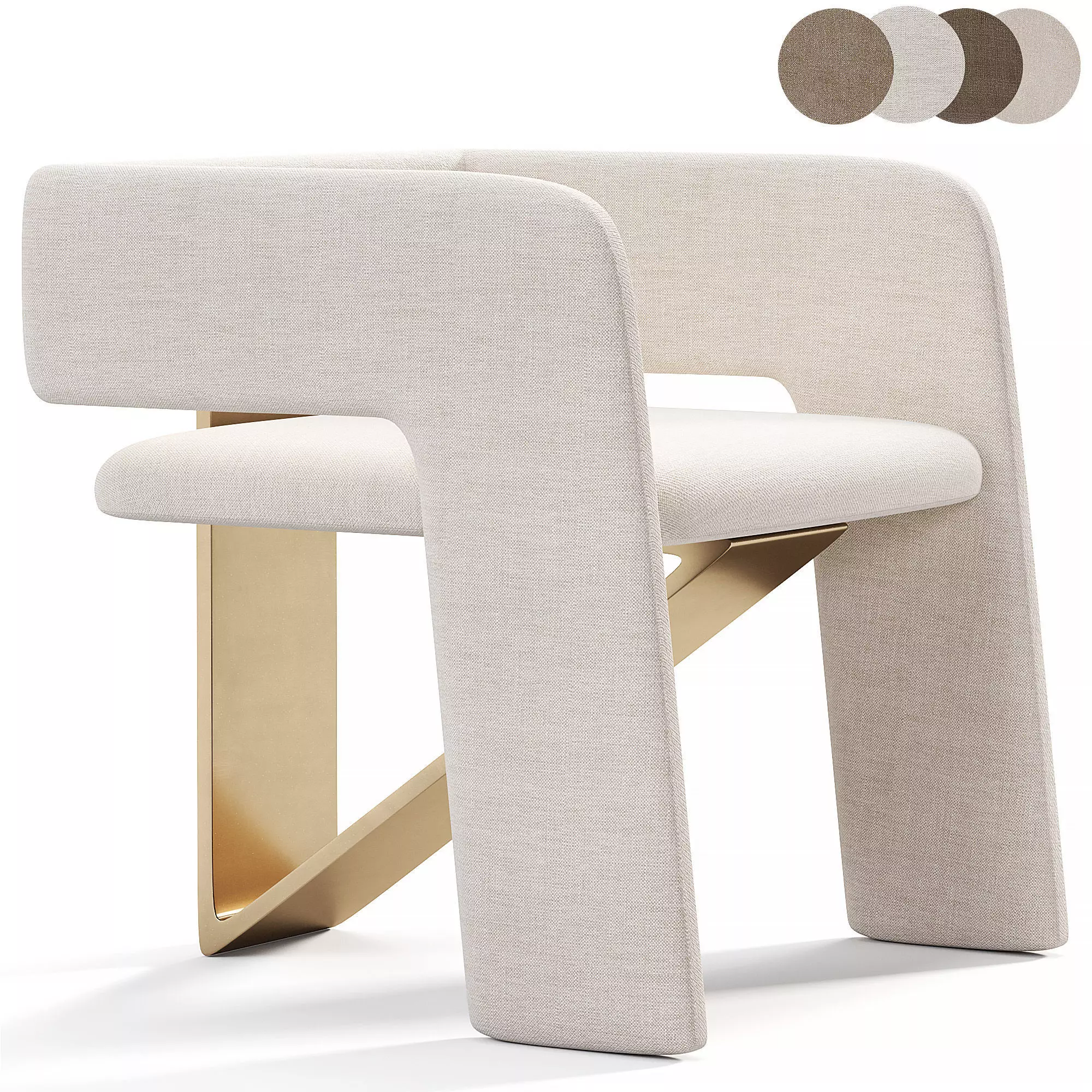 Futura Chair By Alterego Low-poly 3D model