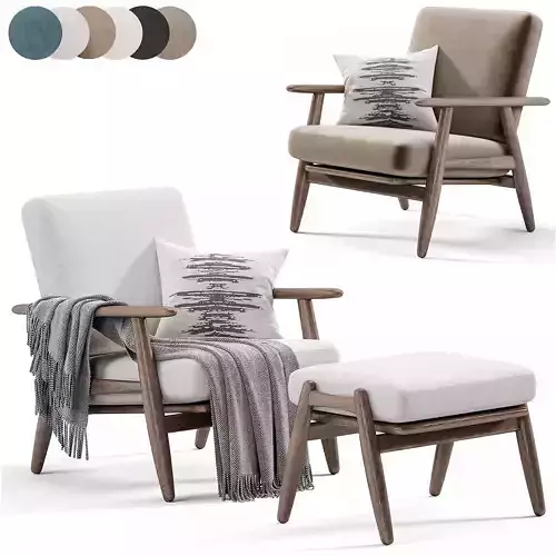 GE 240 Cigar Easy Chair