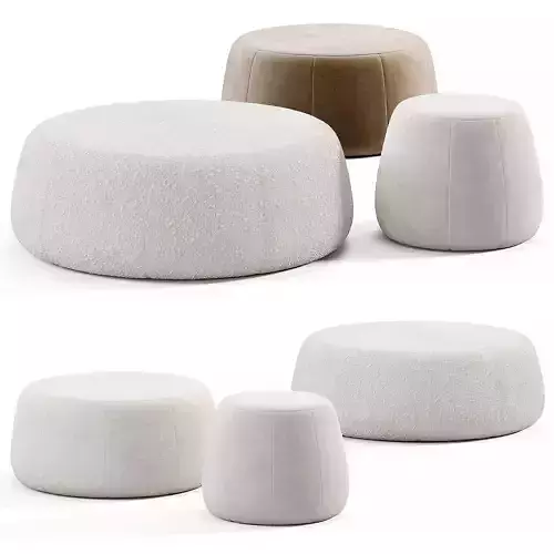 NOMAD Pouf TRIBU Low-poly 3D model