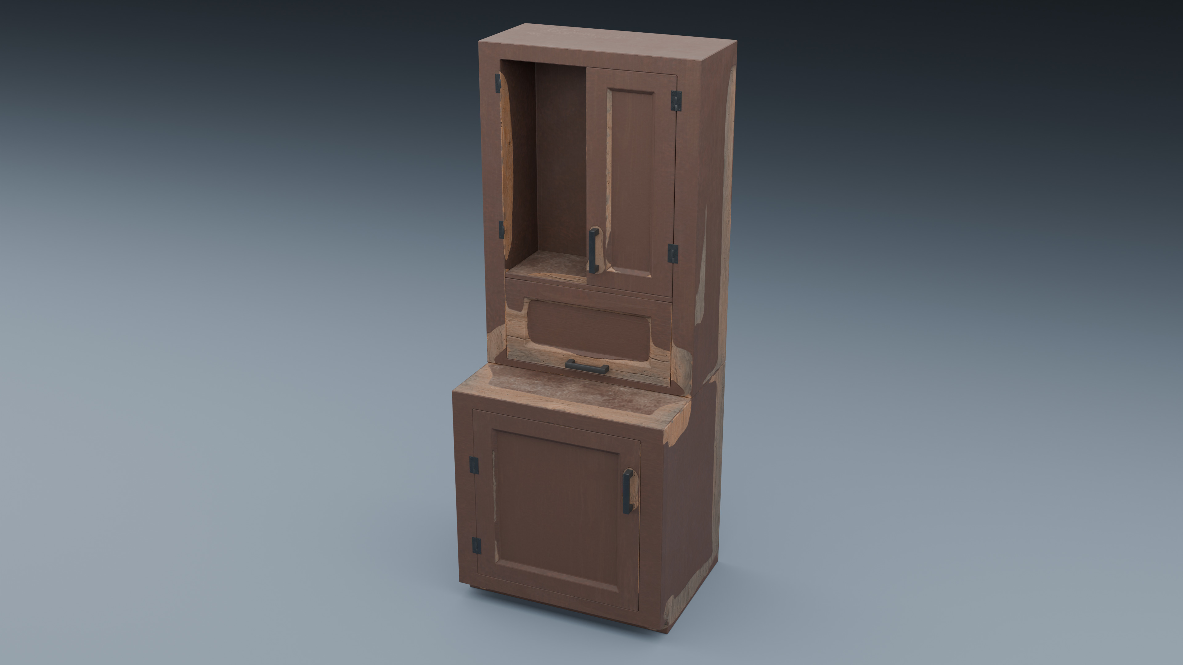 Fifty Plus Cabinet Set 3D model_12