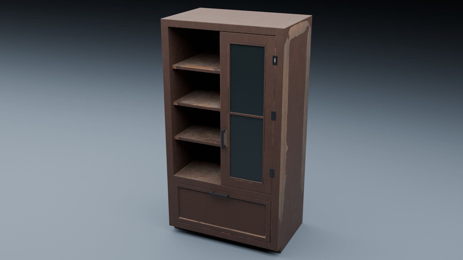 Fifty Plus Cabinet Set 3D model_11