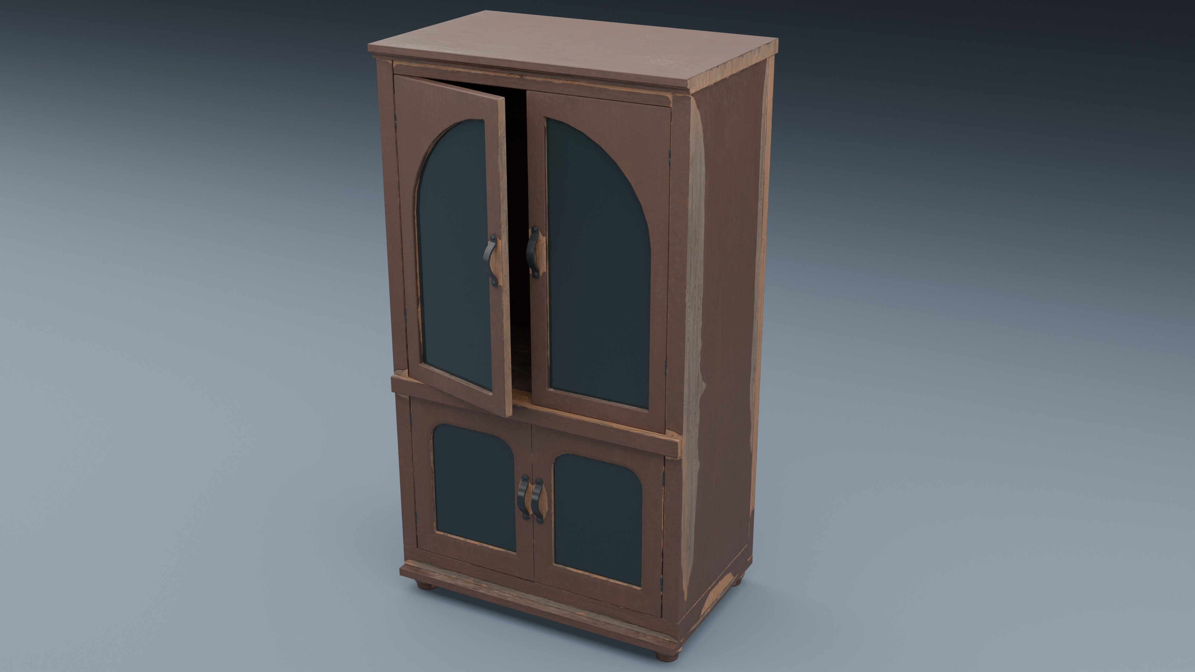 Fifty Plus Cabinet Set 3D model_24