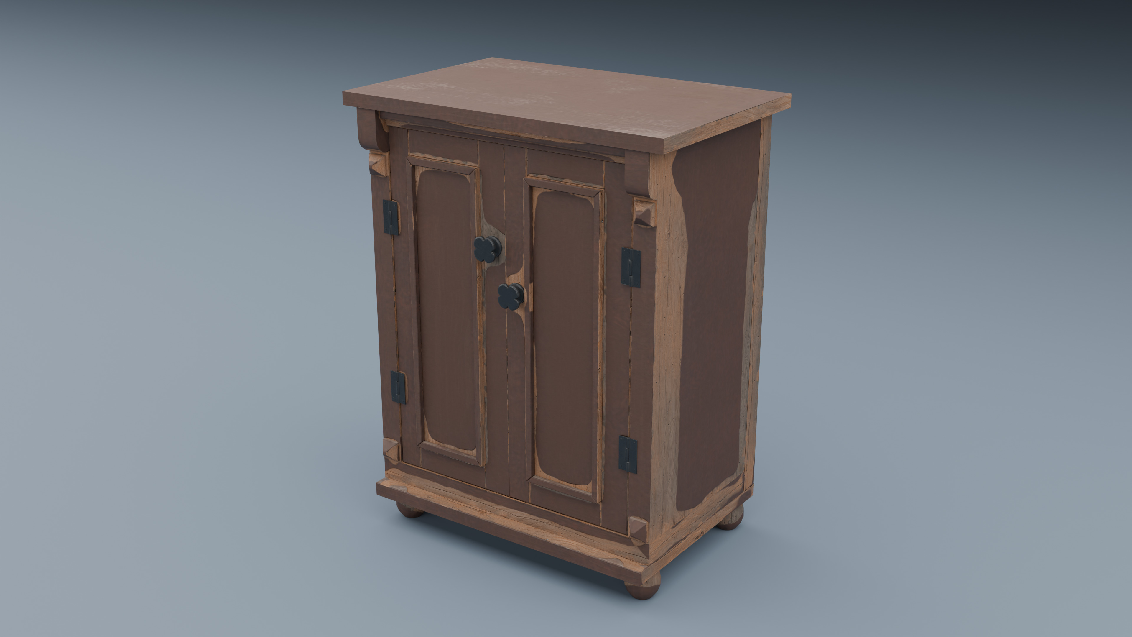Fifty Plus Cabinet Set 3D model_6