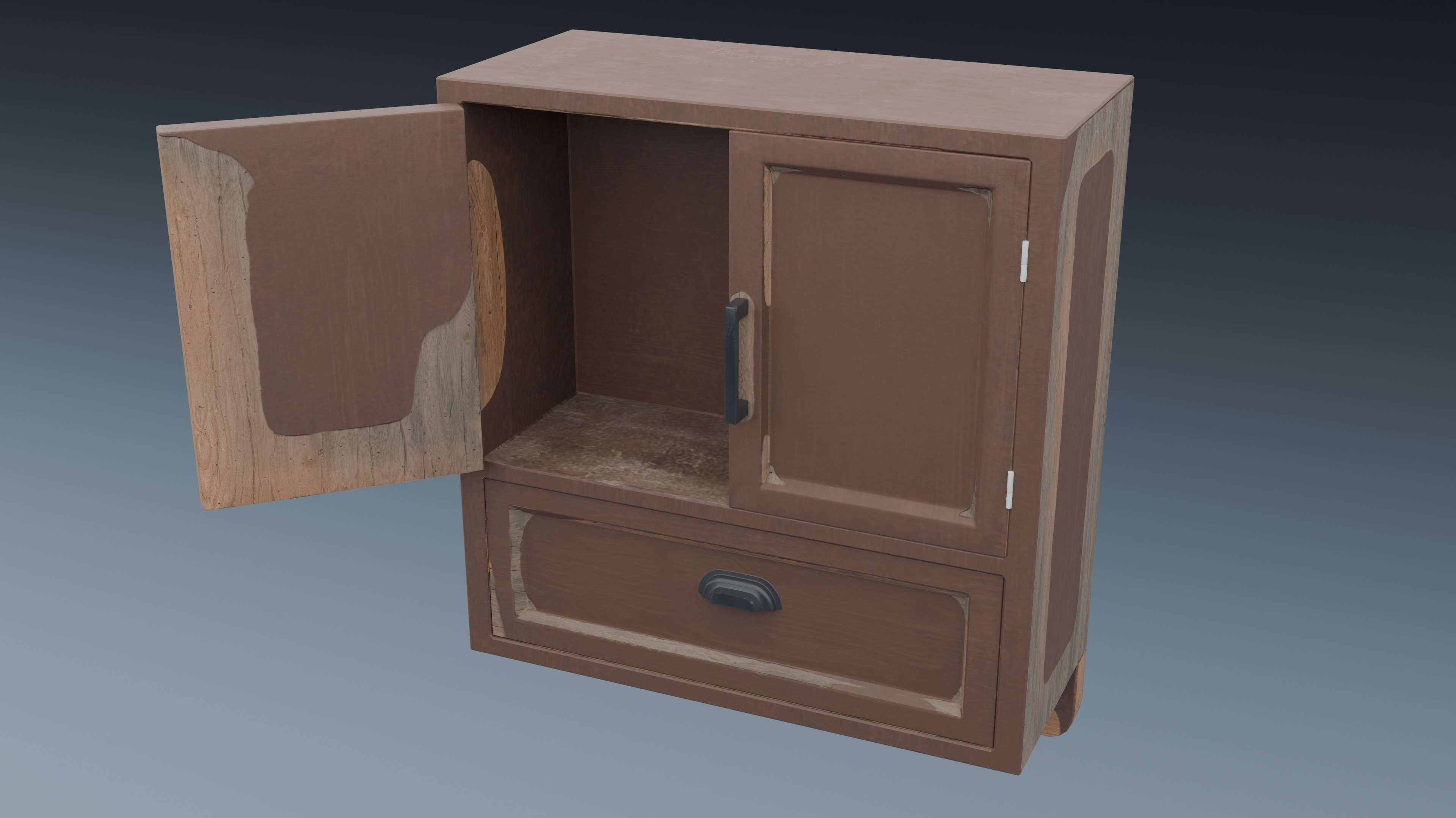 Fifty Plus Cabinet Set 3D model_13