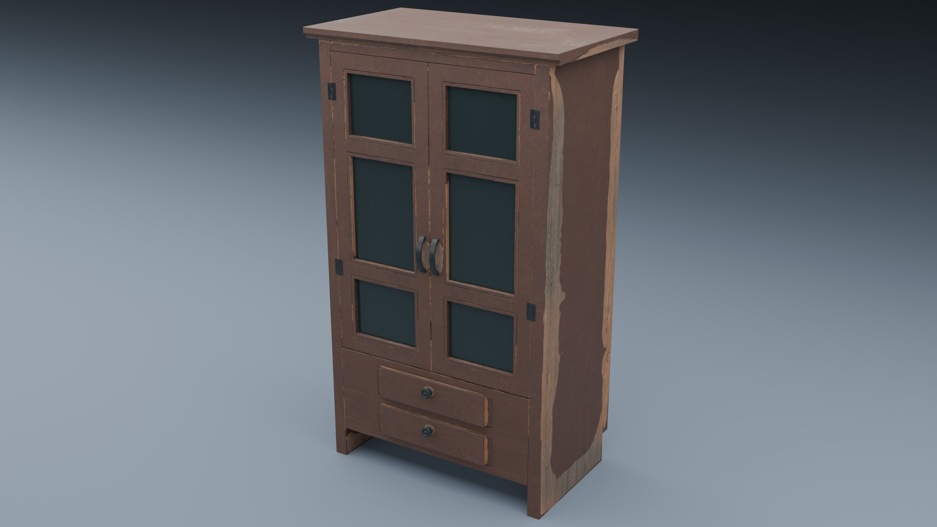 Fifty Plus Cabinet Set 3D model_3