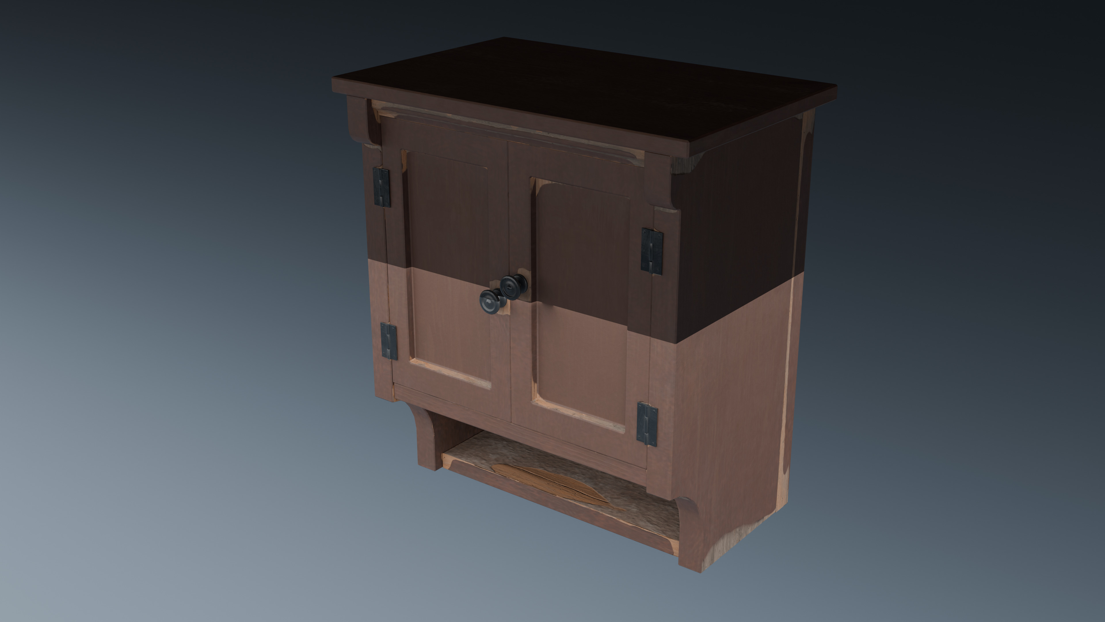 Fifty Plus Cabinet Set 3D model_5