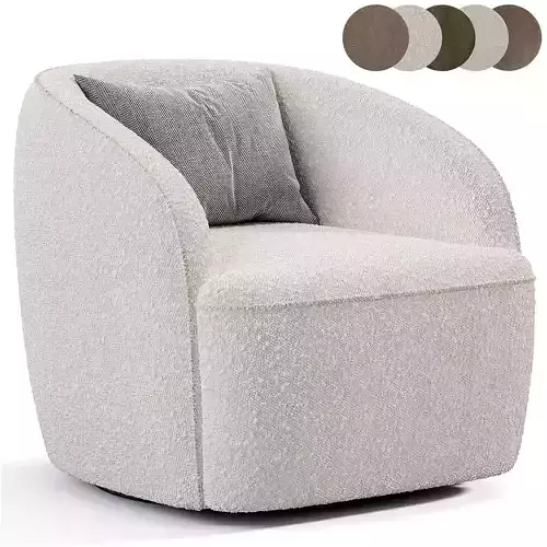 Alma Swivel Lounge Chair