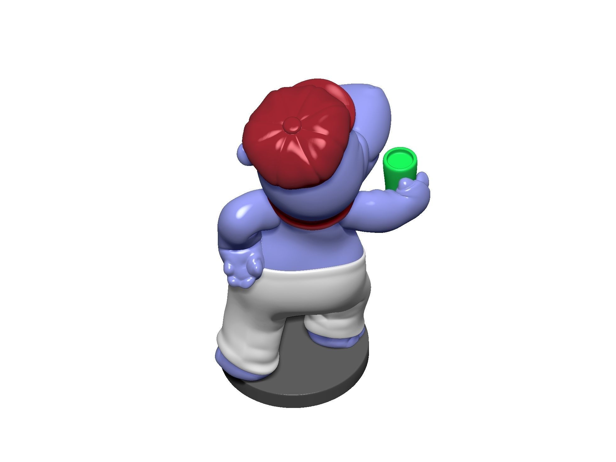 HIPPO SASHA SONNENDECK FOR 3D PRINT STL 3D print model_4