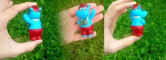 HIPPO TELE TONY FOR 3D PRINT STL