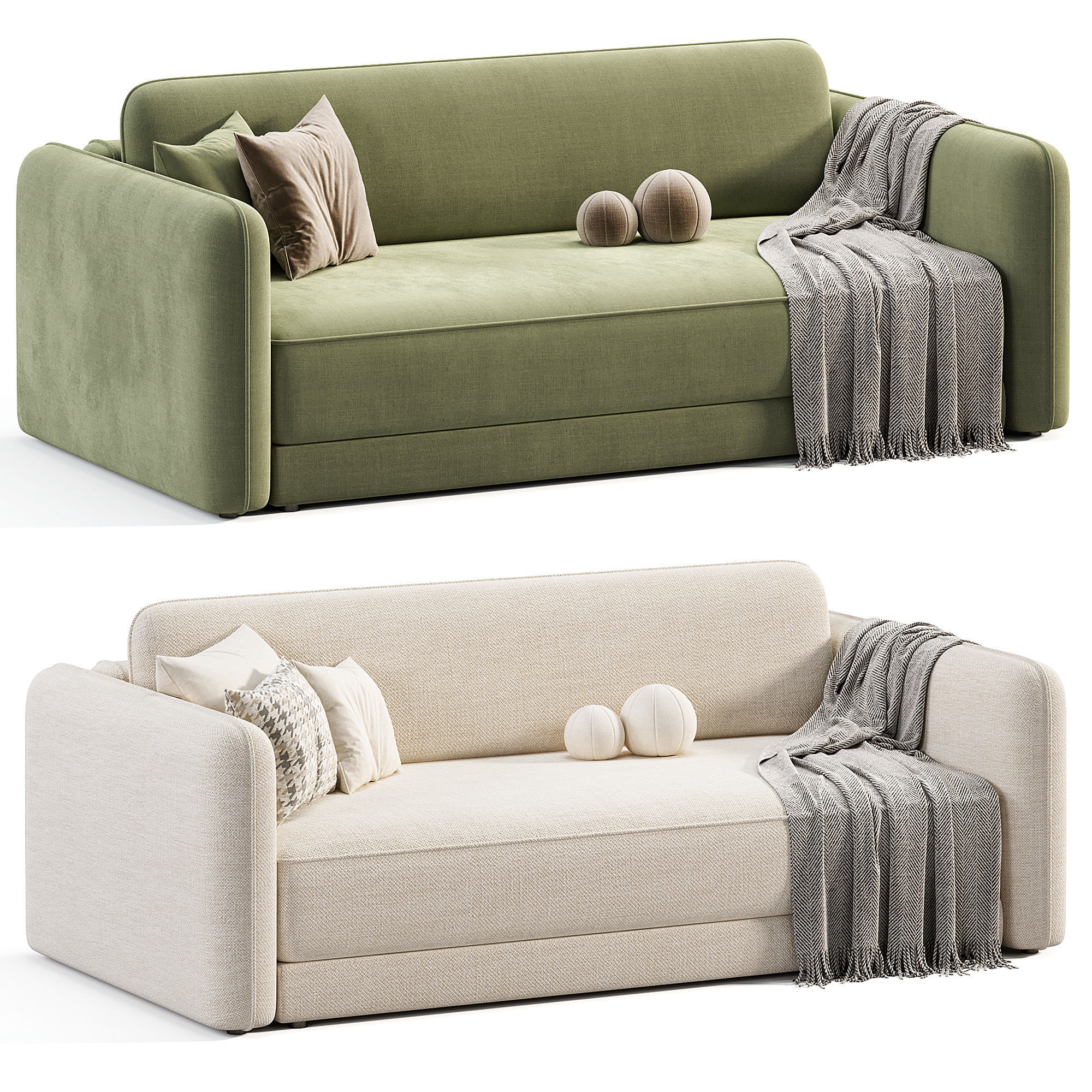 Marli Sofa By Dantonehome Low-poly 3D model_2