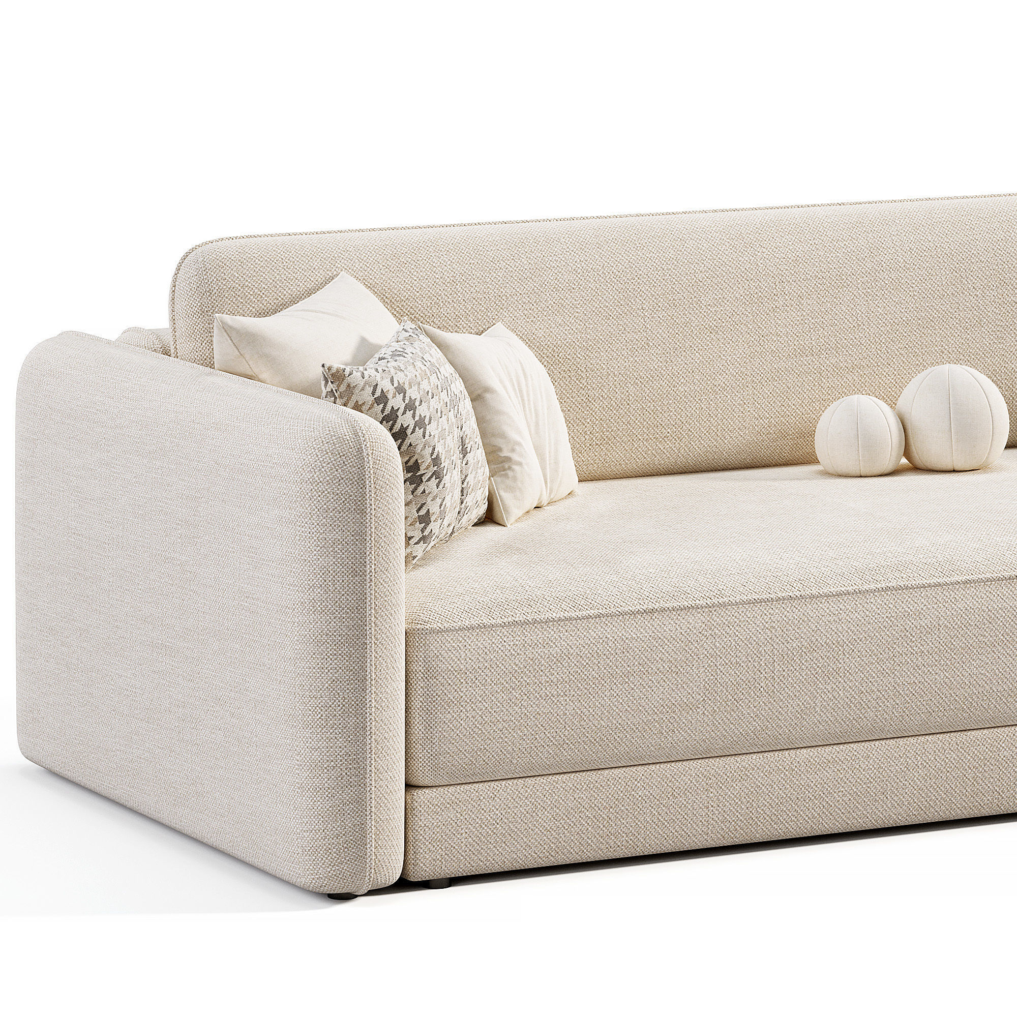 Marli Sofa By Dantonehome Low-poly 3D model_4