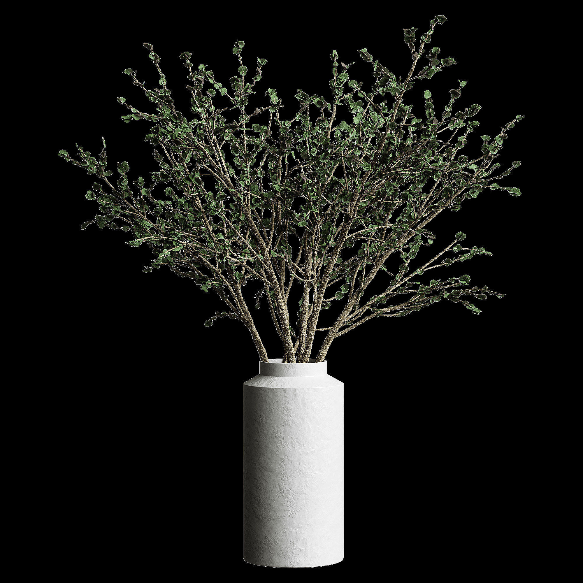 Bouquet Plant Set 02 Low-poly 3D model_4