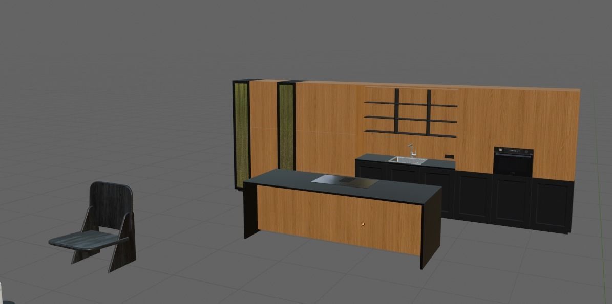 Collection about furniture tables chairs  lamps and Humanoid 3D print model_13