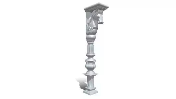 horse top design column 