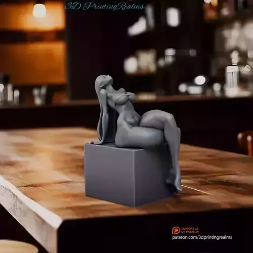 Relaxing Stylized female figure