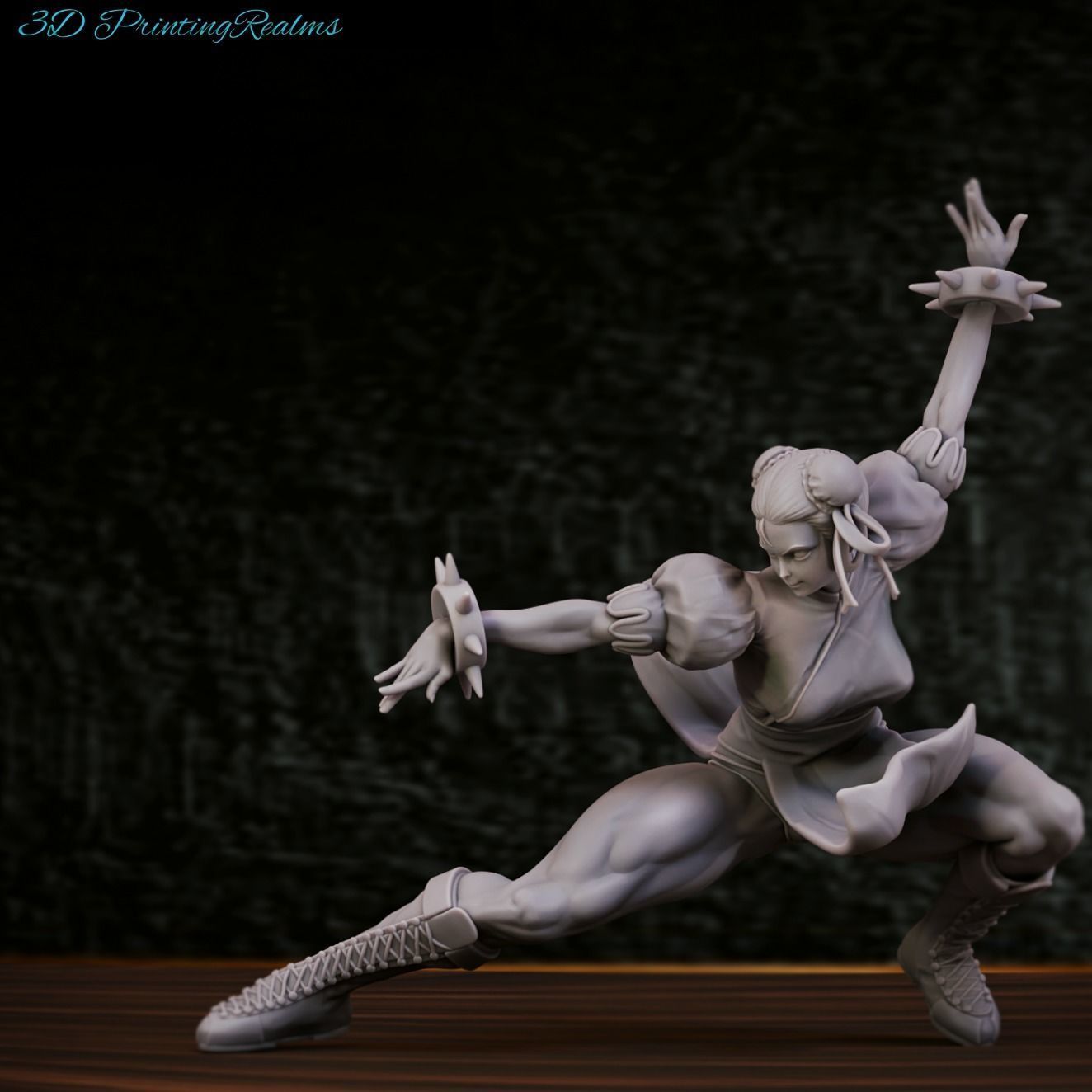 Miss Lee 3D print model_3