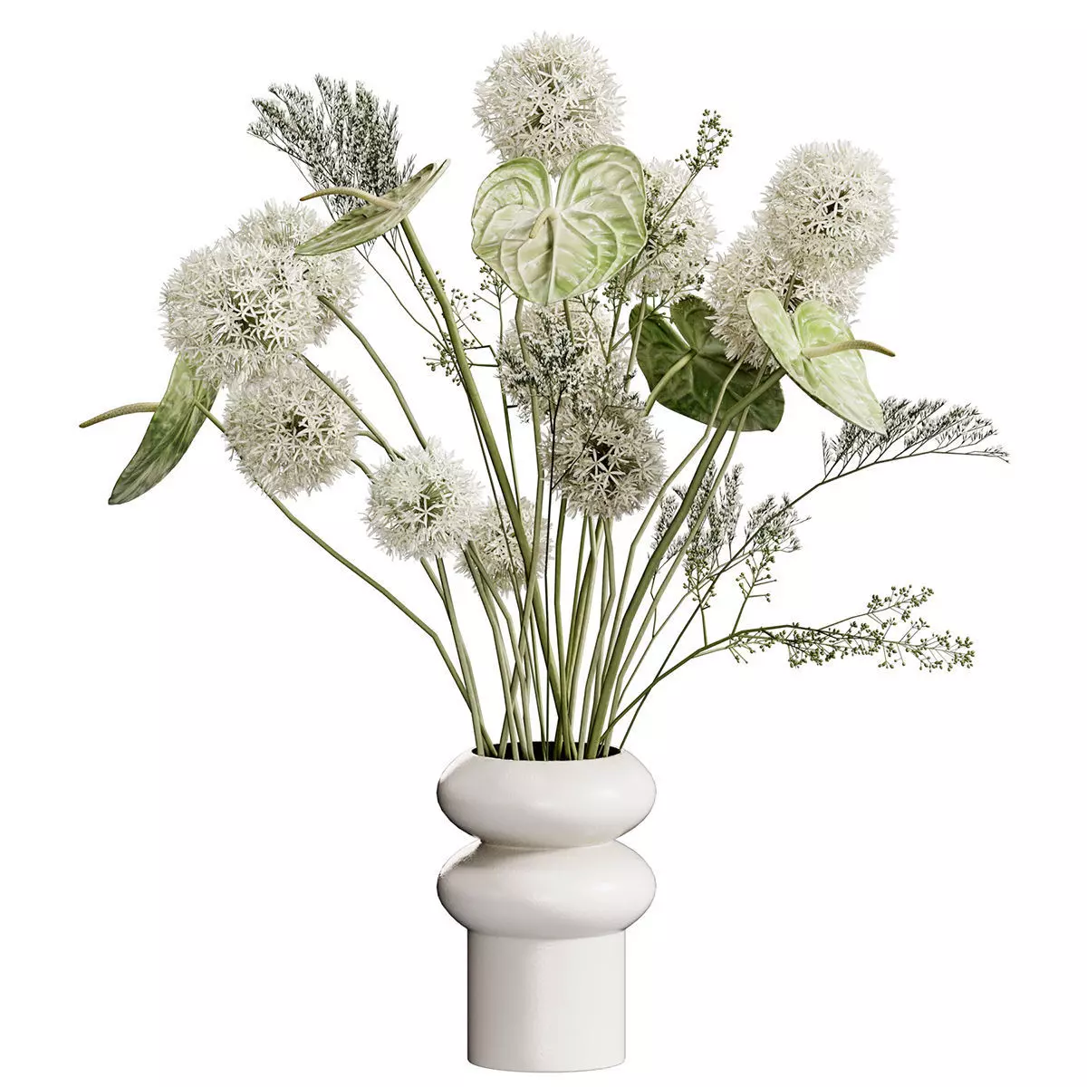 Flower In Vase 42 3D model